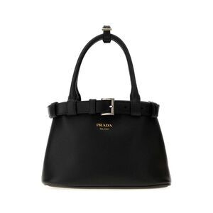 Prada Women Black Leather Handbag